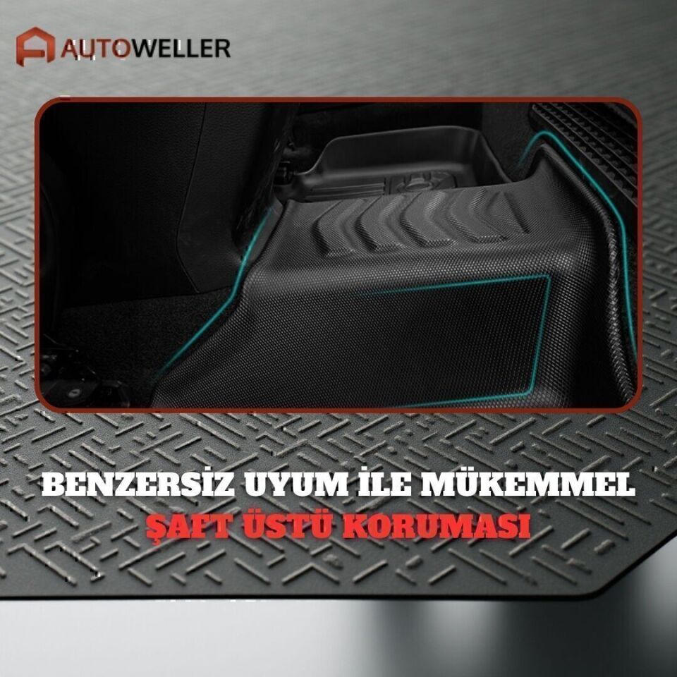 Renault Clio 3 2005-2012 Havuzlu Paspas