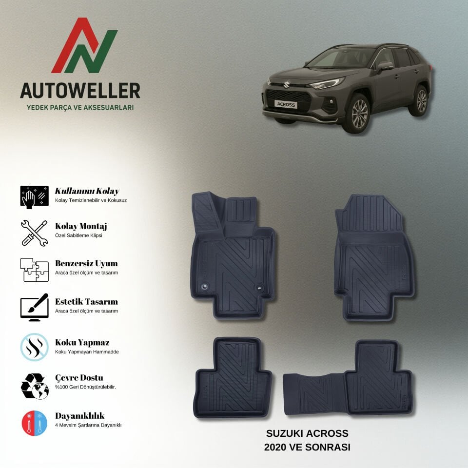 Suzuki Across 2020 Sonrası Havuzlu Paspas