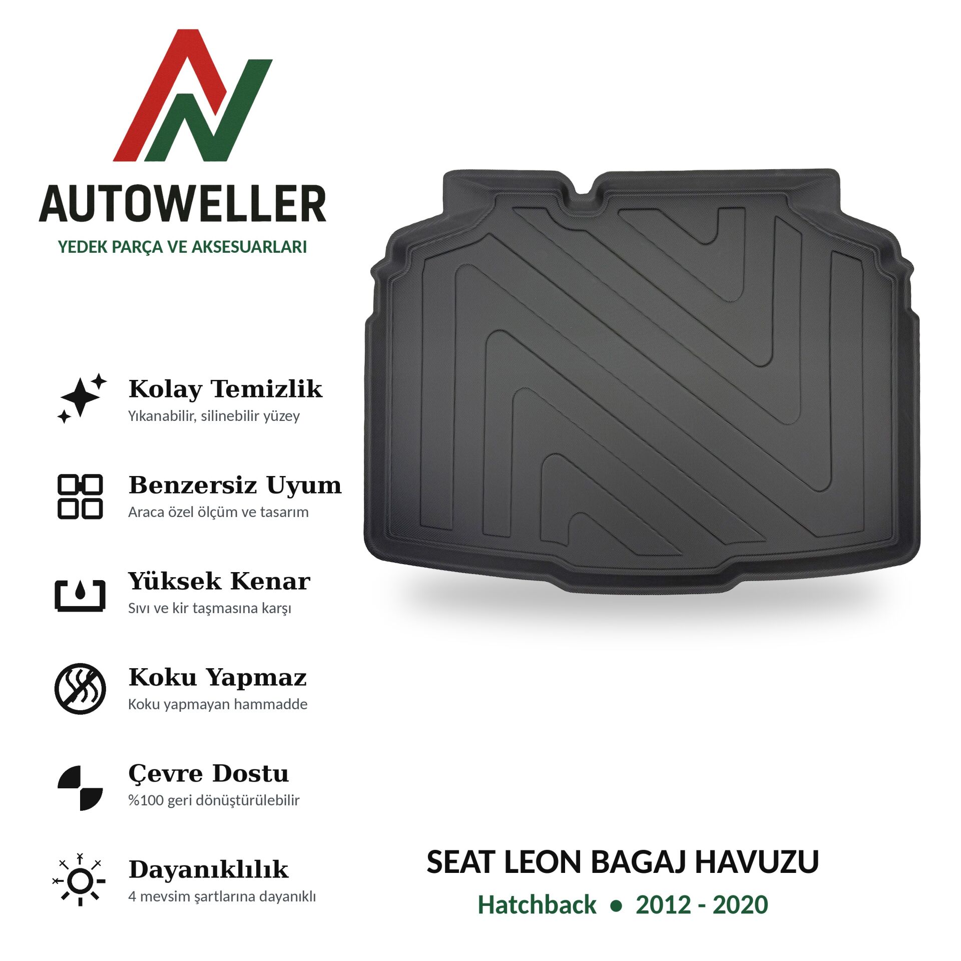 Seat Leon 2012-2020 Bagaj Havuzu | Hatchback