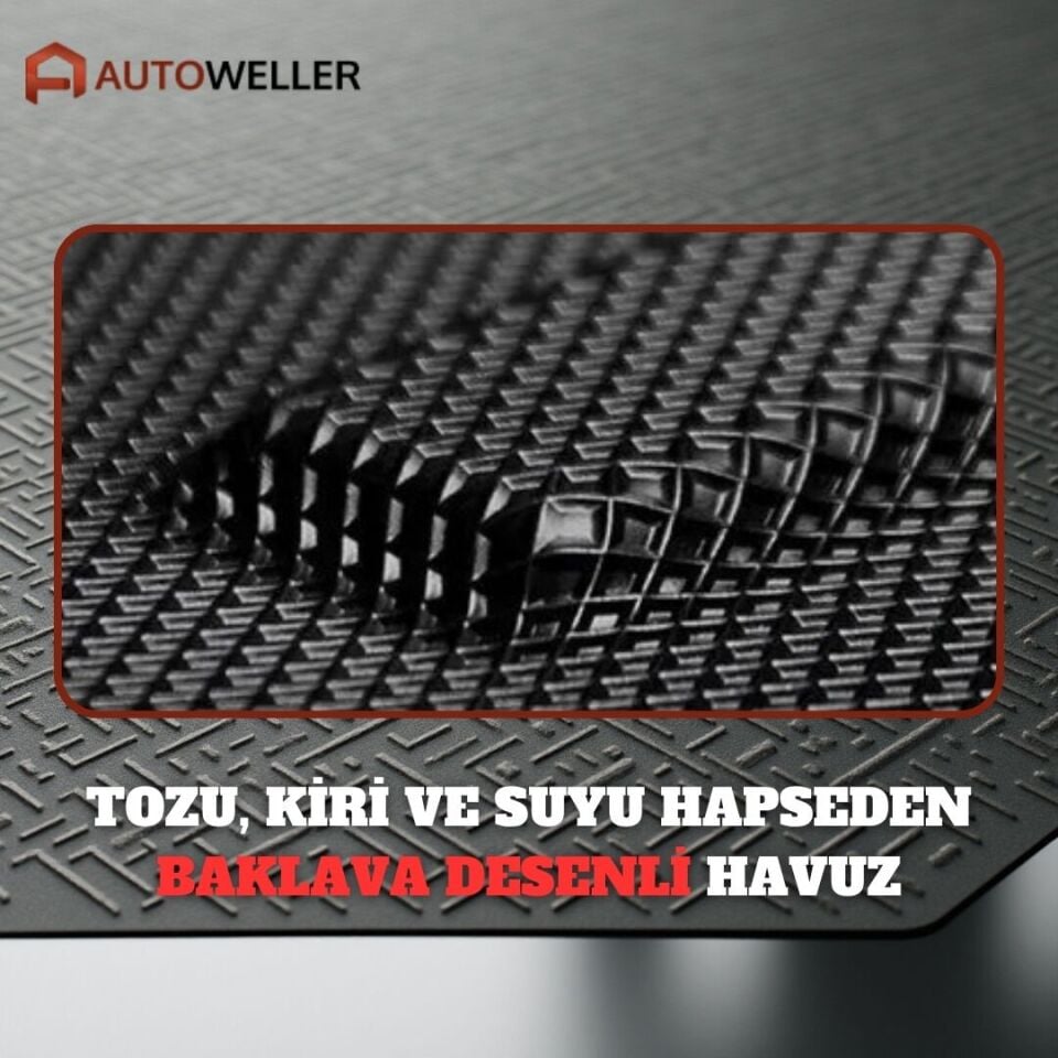 Volkswagen T-Roc 2017 Sonrası Havuzlu Paspas